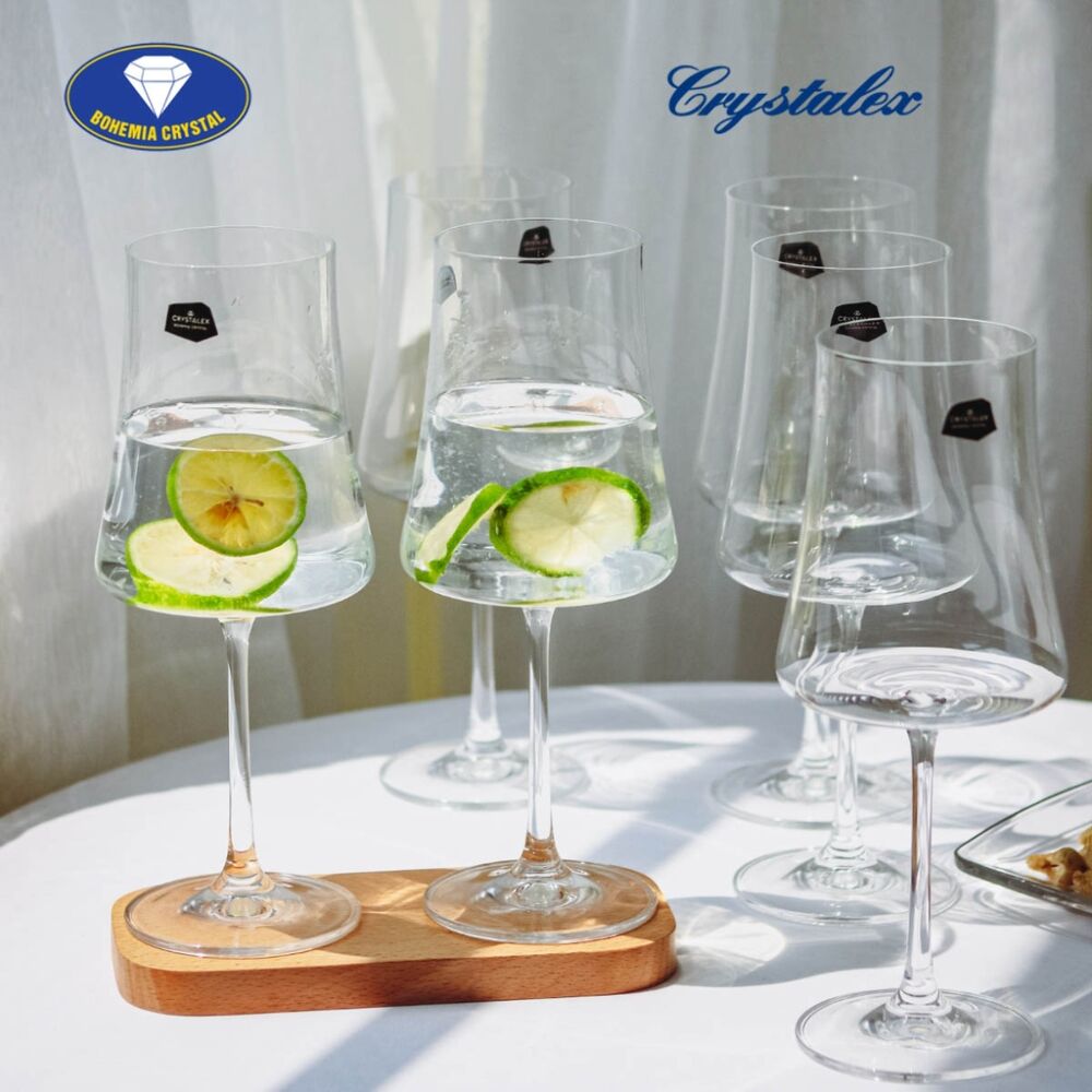 Набір келихів для вина Bohemia Crystal Xtra 560мл 6шт (40862)