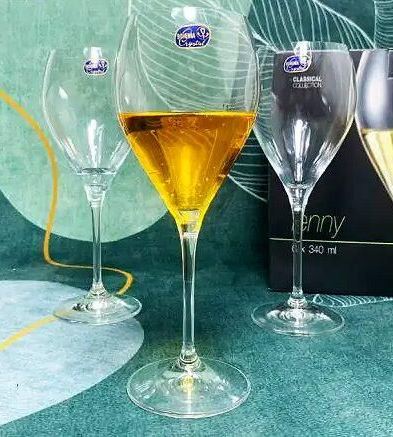 Набір келихів для білого вина Bohemia Crystal Lenny 340мл 6шт (40861)
