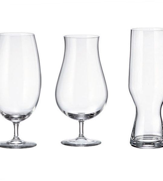 Набір келихів для пива Bohemia Crystal 3x2 BeerCraft 6шт