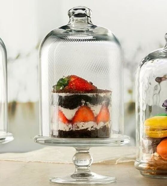 Бонбоньєрка, Скляний Ковпак Клош Pasabahce h230мм Patisserie 1шт (96698)