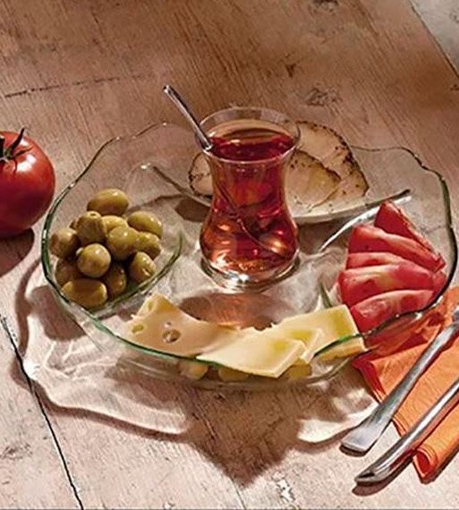 Блюдо менажниця кругла Pasabahce d252мм Patisserie 1шт (10467)